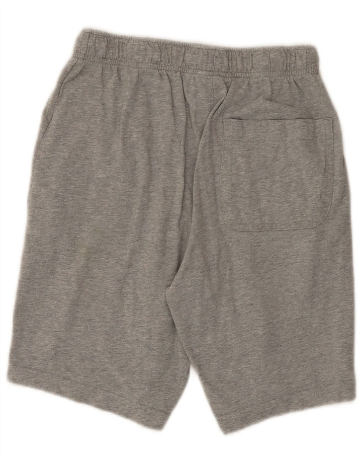 Nike Herren-Sportshorts XS, grau gefleckte Baumwolle