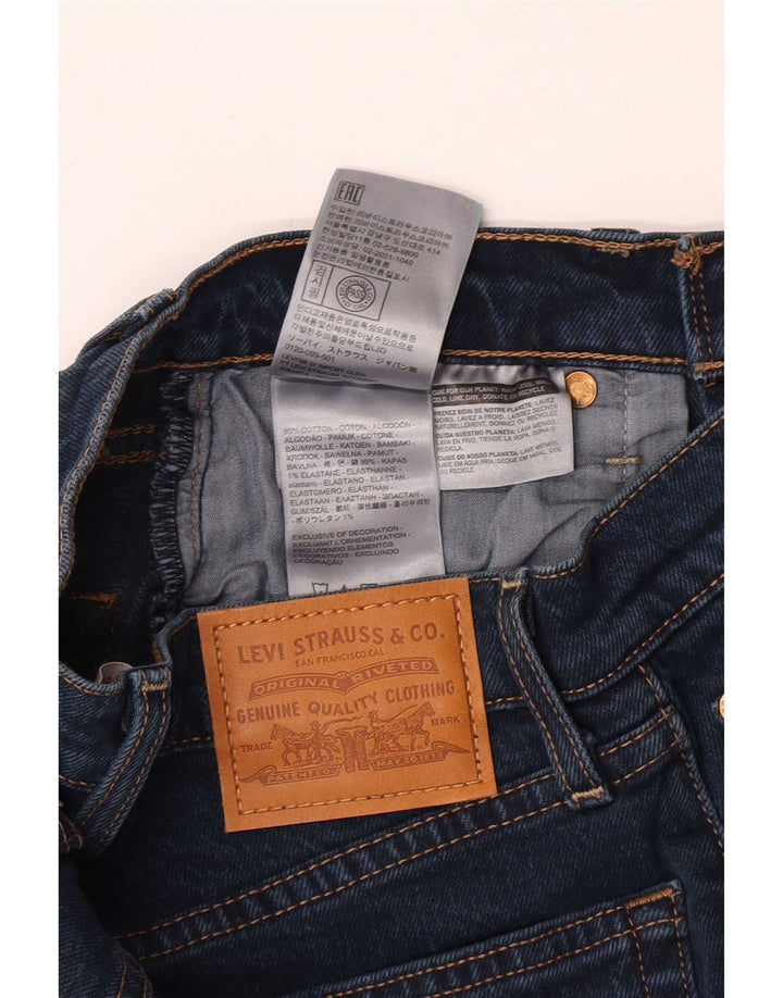 Levi's Damen Jeansshorts W25 XS Marineblaue Baumwolle