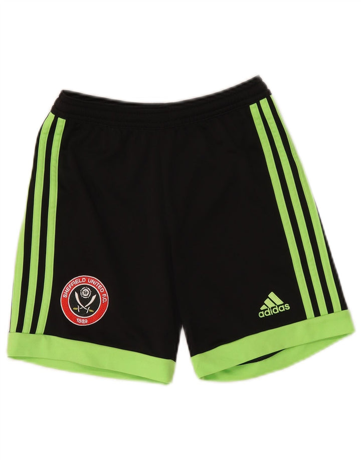 Adidas Climacool Sportshorts für Jungen, 9–10 Jahre, schwarzes Colourblock-Polyester