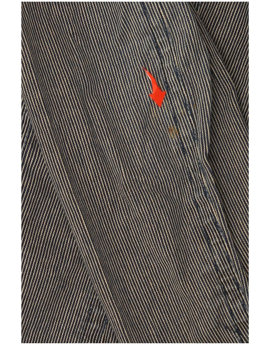 EDDIE BAUER Damen 2-Knopf-Blazerjacke UK 12 Mittelgrauer Nadelstreifen