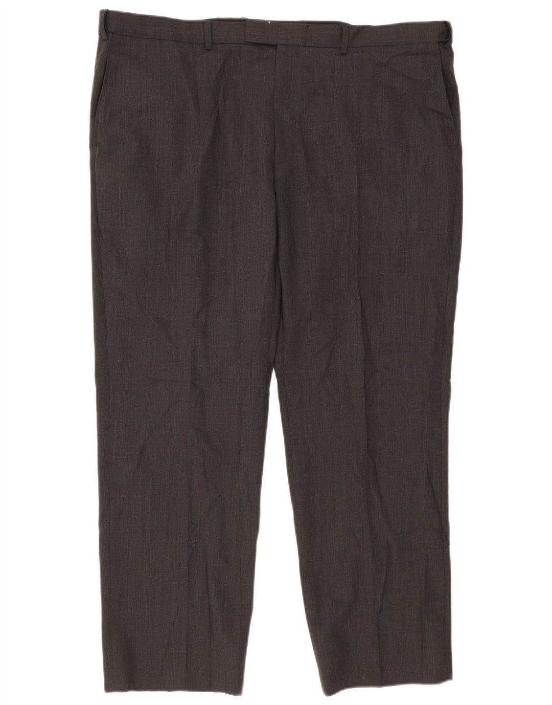 Marks & Spencer Herren-Anzughose in normaler Passform, W44, L31, graue Wolle