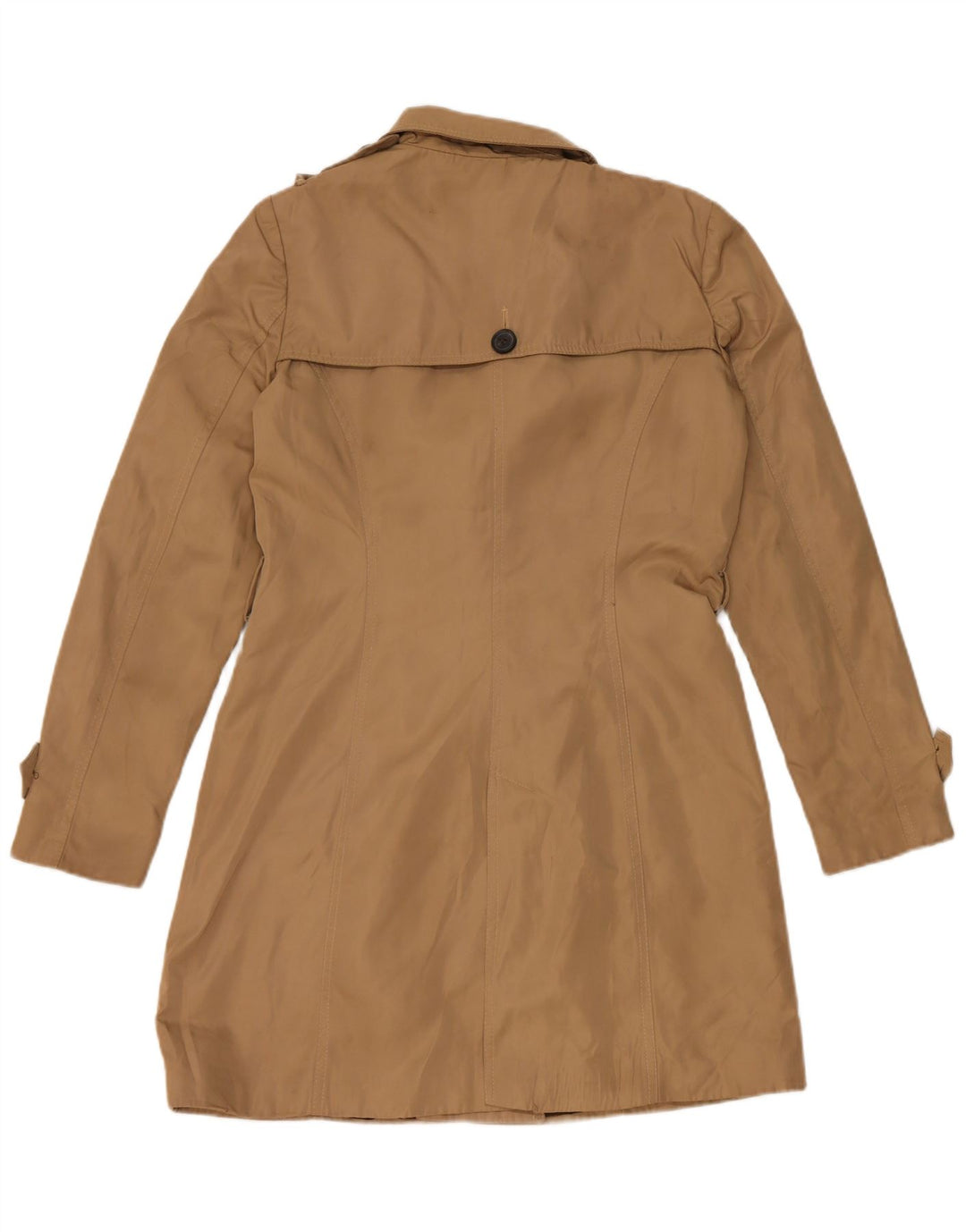 Zara Damen Trenchcoat UK 14 Medium Beige Polyester