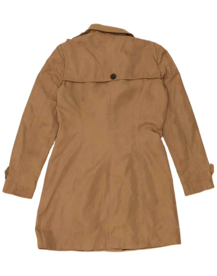Zara Damen Trenchcoat UK 14 Medium Beige Polyester