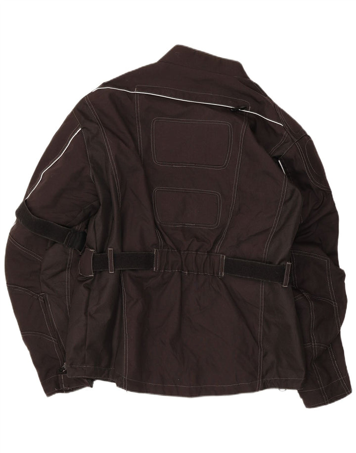 Crivit Herren Racer Jacke UK 40 Large Schwarz Polyamid