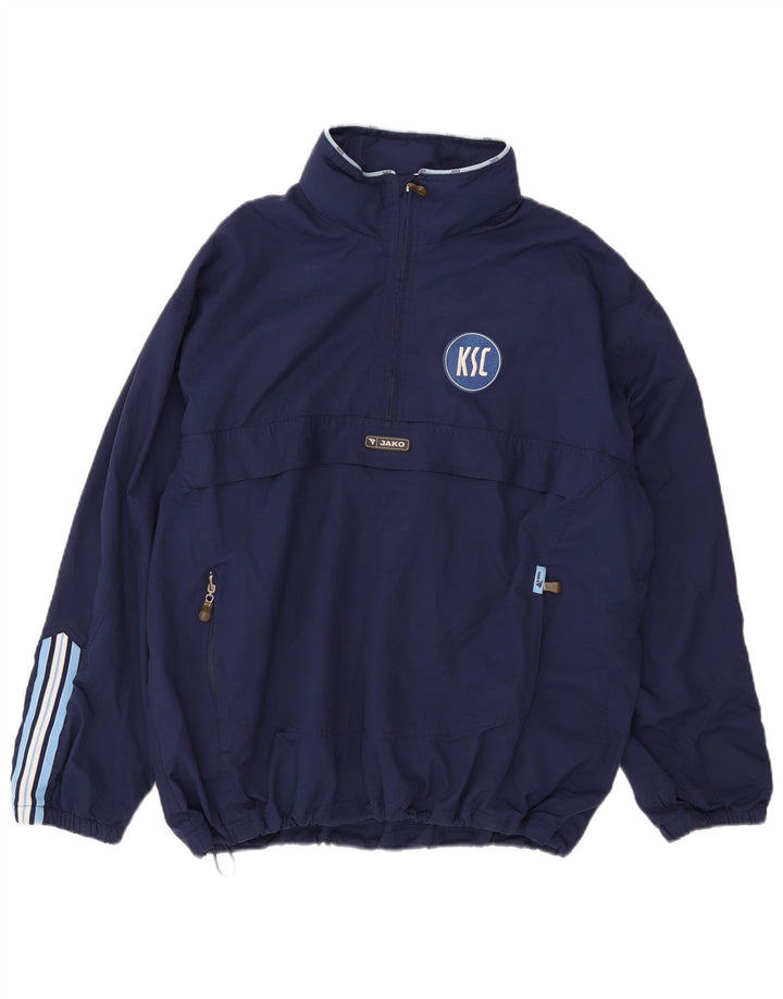 Jako Herren-Trainingsanzug mit Kapuze, Pullover, Oberteil, Jacke, XL, Marineblau, Polyester