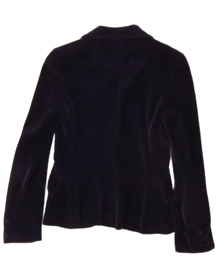 PIERRE D'ALBY Damen Cord 2-teiliges Rockset UK 10 Small W24 Marineblau