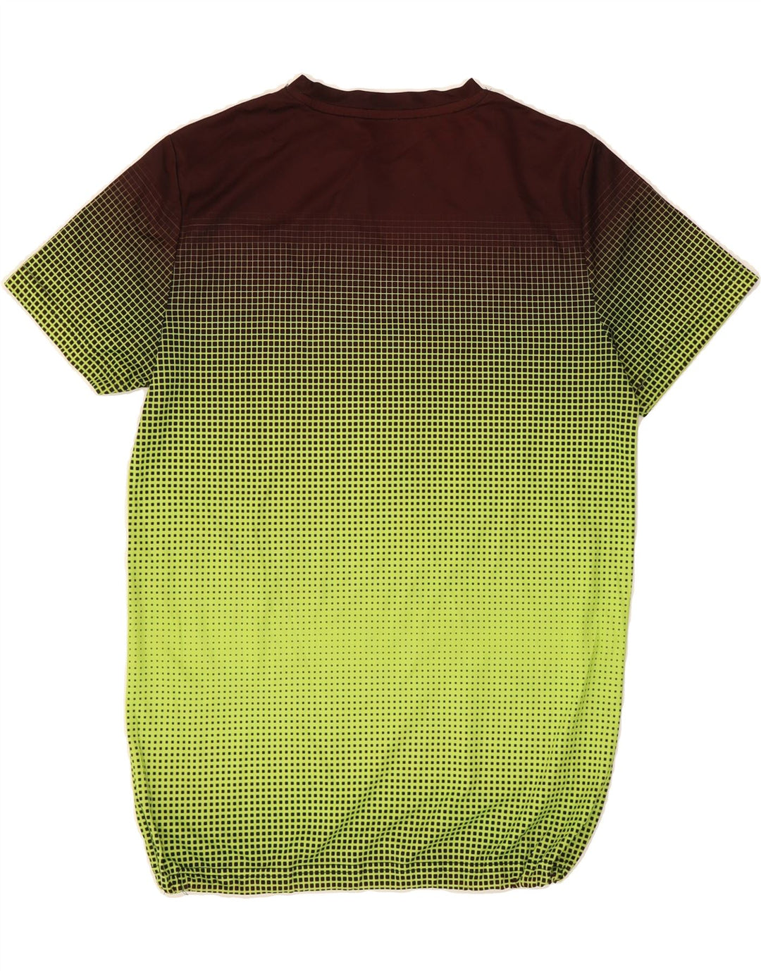 FILA Mens T-Shirt Top Small Green Geometric Vintage Fila and Second-Hand Fila from Messina Hembry 
