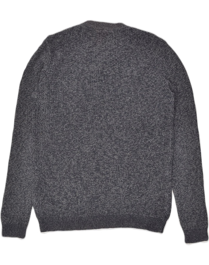JACK & JONES Mens Crew Neck Jumper Sweater Small Grey Cotton | Vintage Jack & Jones | Thrift | Second-Hand Jack & Jones | Used Clothing | Messina Hembry 