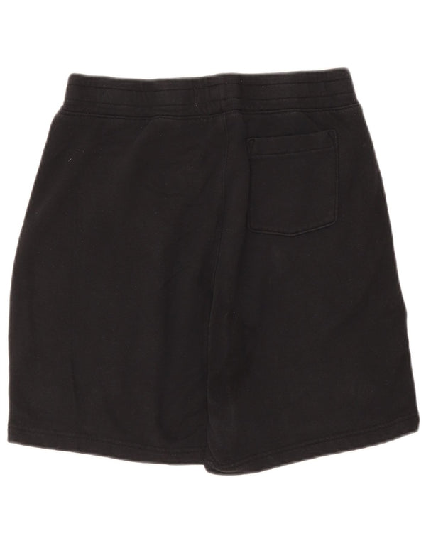 HOLLISTER Mens Graphic Sport Shorts Small  Black Cotton