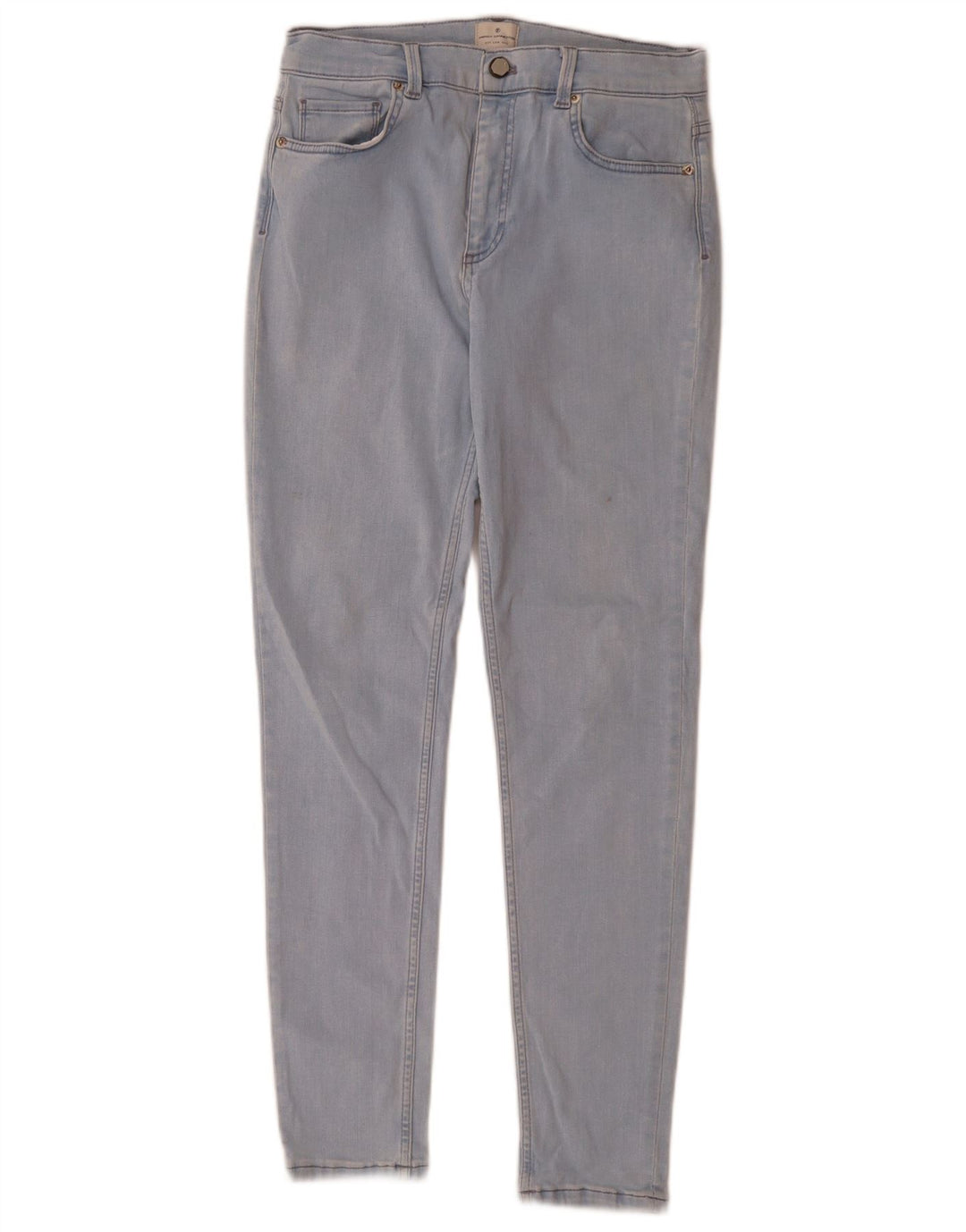 French Connection Damen Slim Jeans UK 12 Medium W28 L28 Blaue Baumwolle