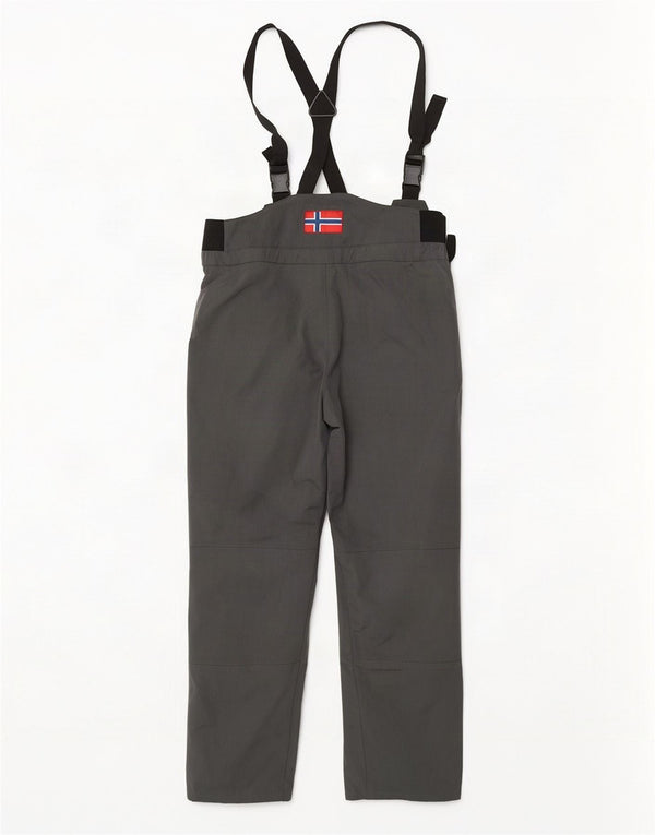 Napapijri Herren Latzhose Skihose 2XL Grau Polyamid