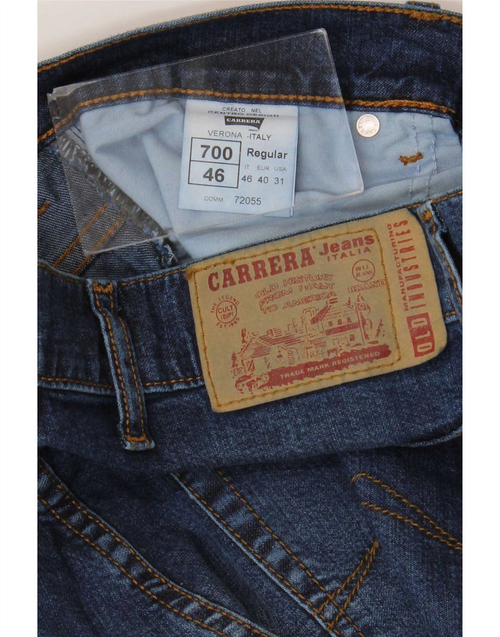 Carrera Herren 700 Regular Fit Straight Jeans W31 L33 Blaue Baumwolle
