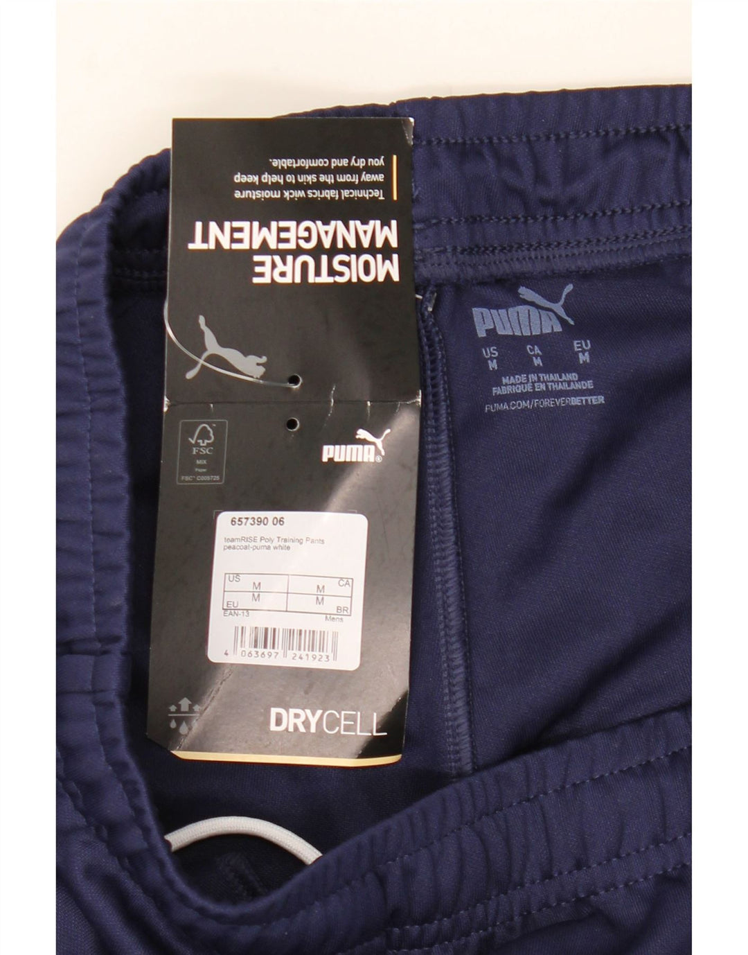 Puma Herren-Trainingshose, Jogginghose, Mittelblau, Polyester