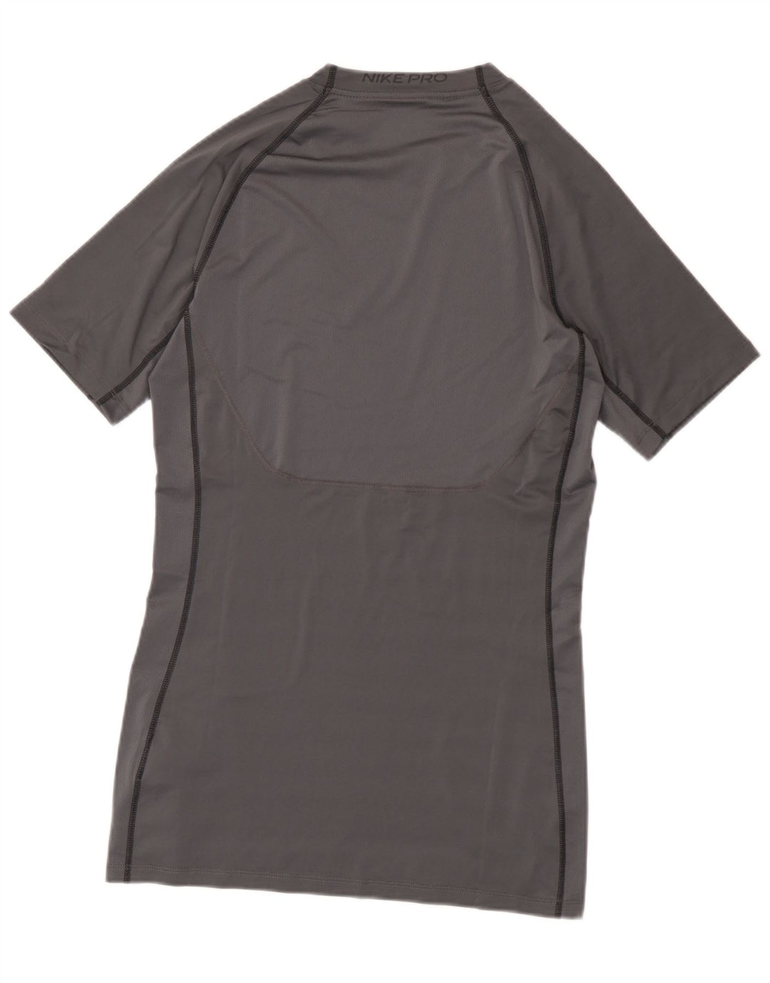 Nike Herren Dri Fit Slim Fit Grafik-T-Shirt-Oberteil, großes graues Polyester