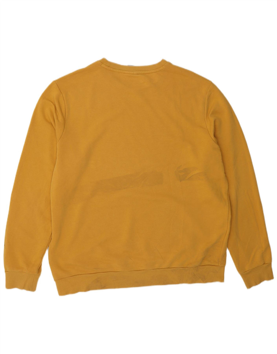 Puma Herren Regular Fit Sweatshirt Pullover XL Gelb Baumwolle