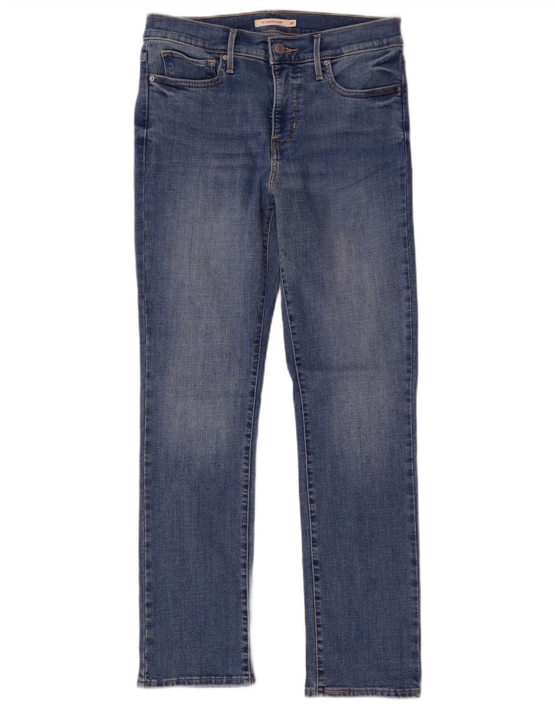 Levi's Damen 312 Shaping Slim Jeans W30 L30 Blaue Baumwolle