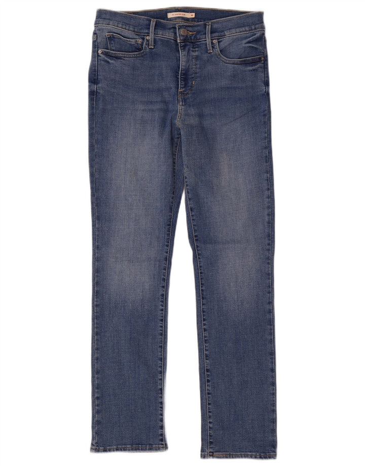 Levi's Damen 312 Shaping Slim Jeans W30 L30 Blaue Baumwolle