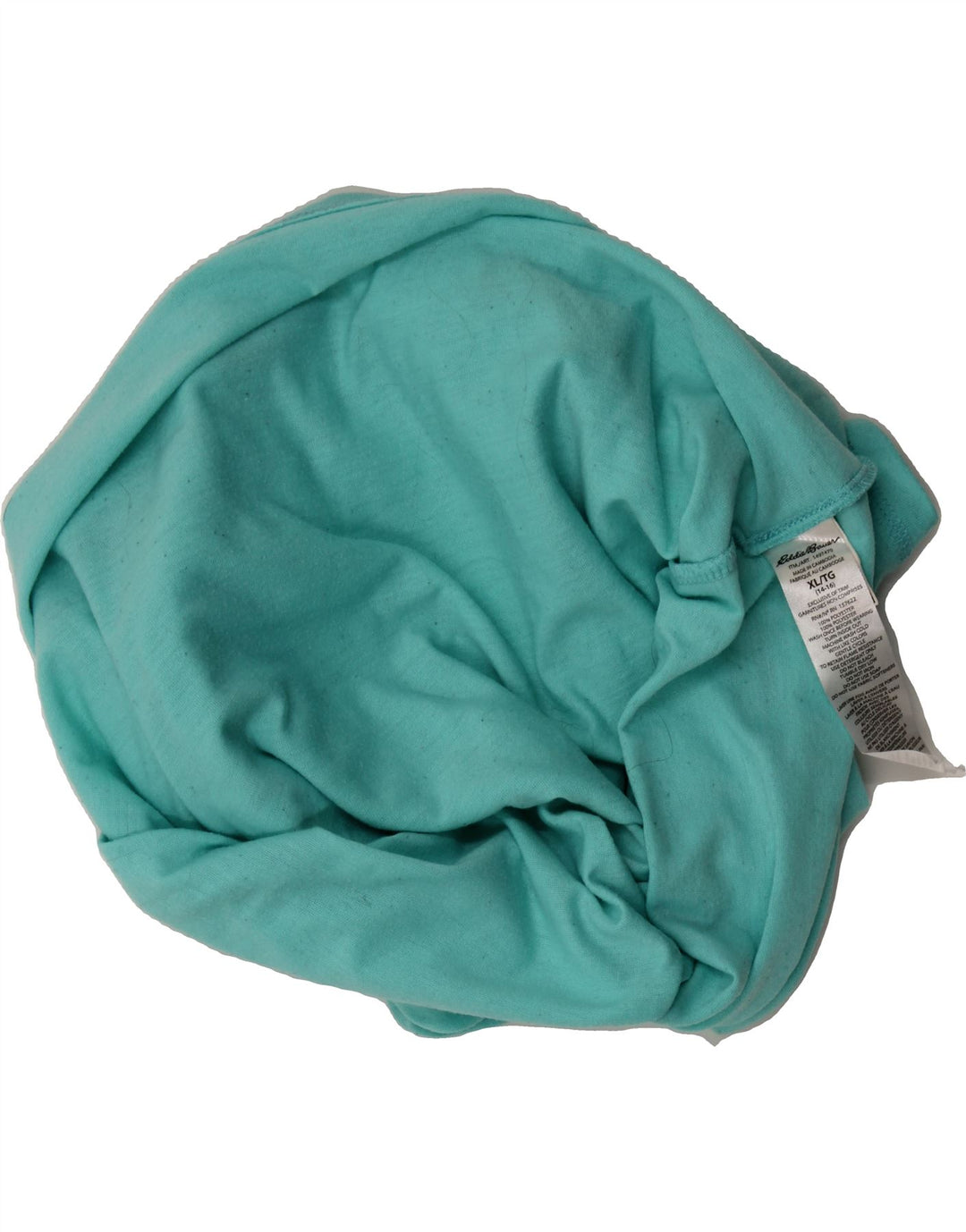 EDDIE BAUER Boys T-Shirt Top 14-15 Years XL Turquoise Polyester Vintage Eddie Bauer and Second-Hand Eddie Bauer from Messina Hembry 