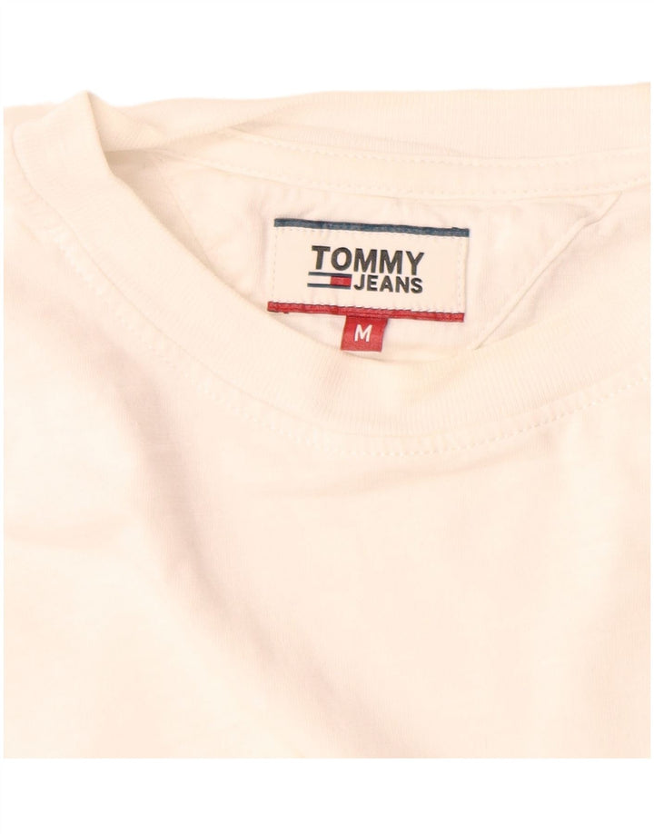 Tommy Hilfiger Herren Graphic Top Langarm Mittelweiß