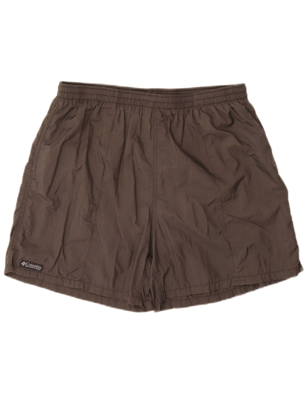 Columbia Herren-Badeshorts, groß, graues Polyester