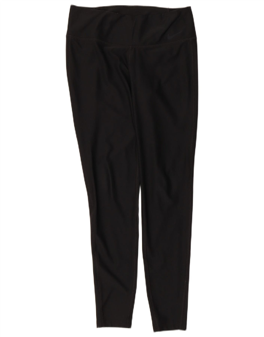NIKE Damen Dri Fit Leggings UK 14 Medium Schwarz Polyester
