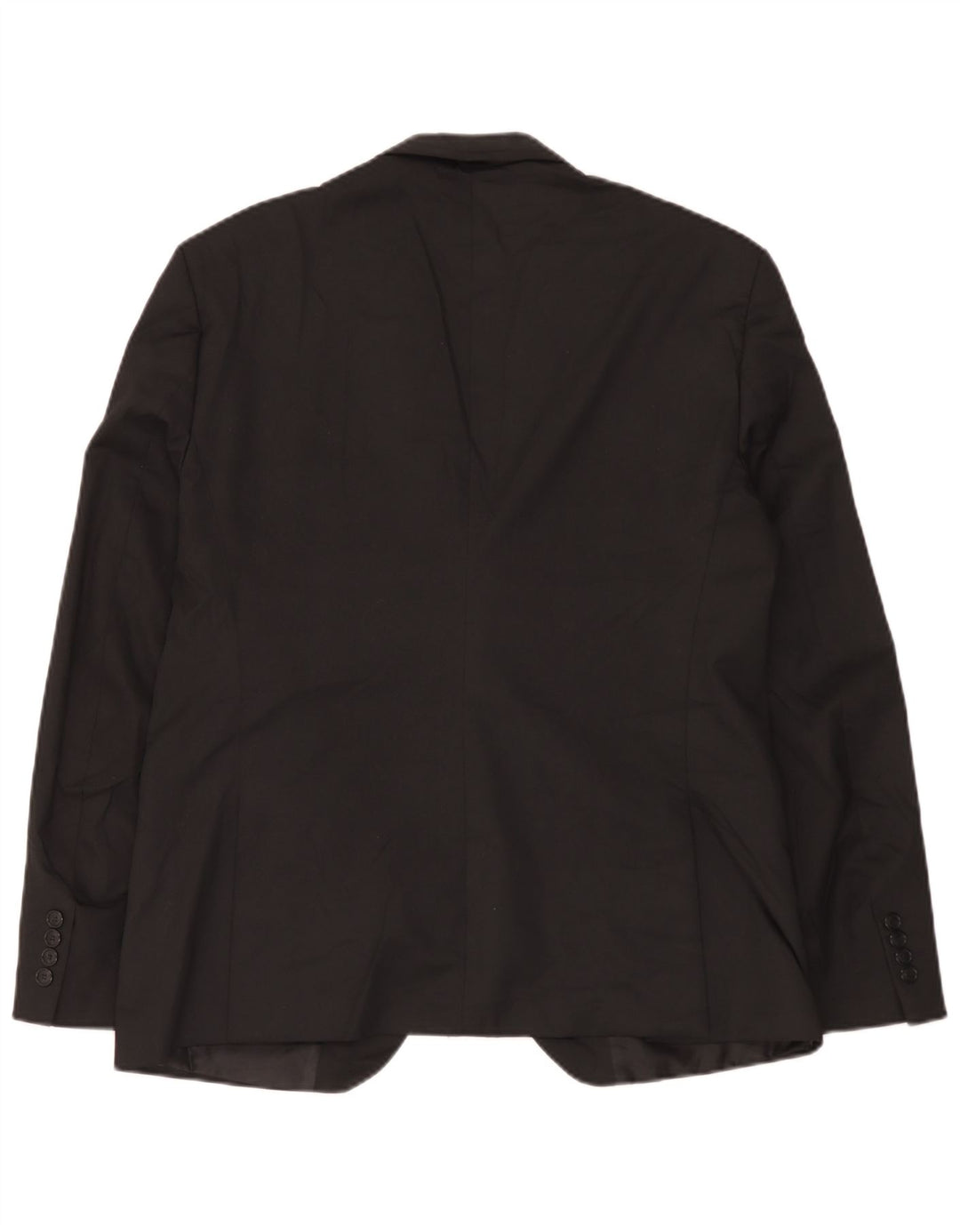 Zara Herren 1-Knopf-Blazerjacke EU 56 XL Schwarz