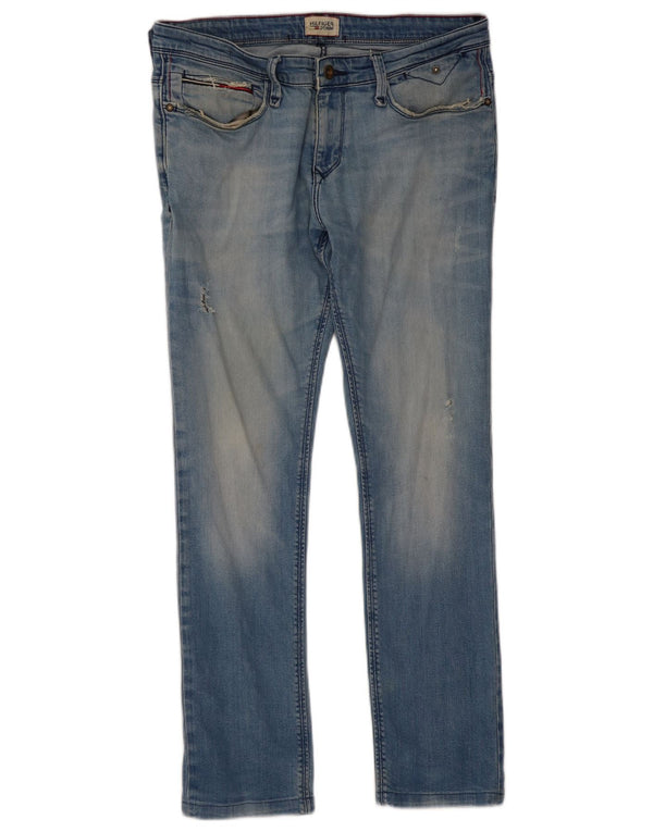 Tommy Hilfiger Womens Slim Jeans W33 L30 Blue
