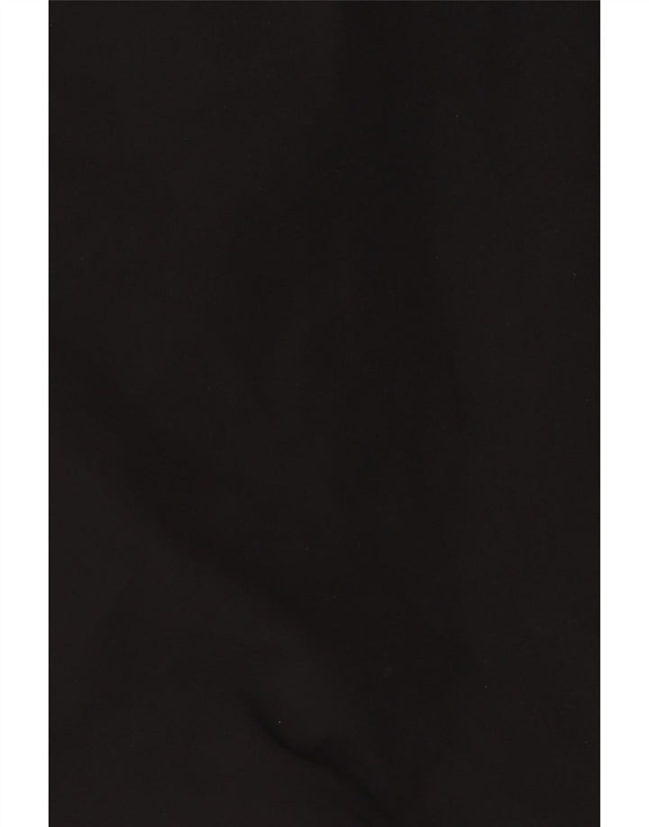 Aspesi Damenmantel UK 18 XL Schwarz Baumwolle