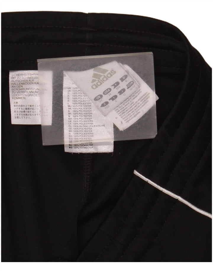 Adidas Herren-Trainingshose, groß, aus schwarzem Polyester