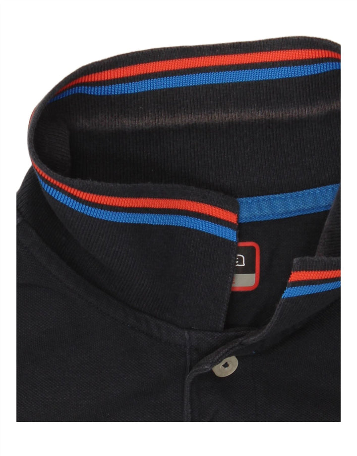 KAPPA Herren-Poloshirt, groß, marineblau, Baumwolle