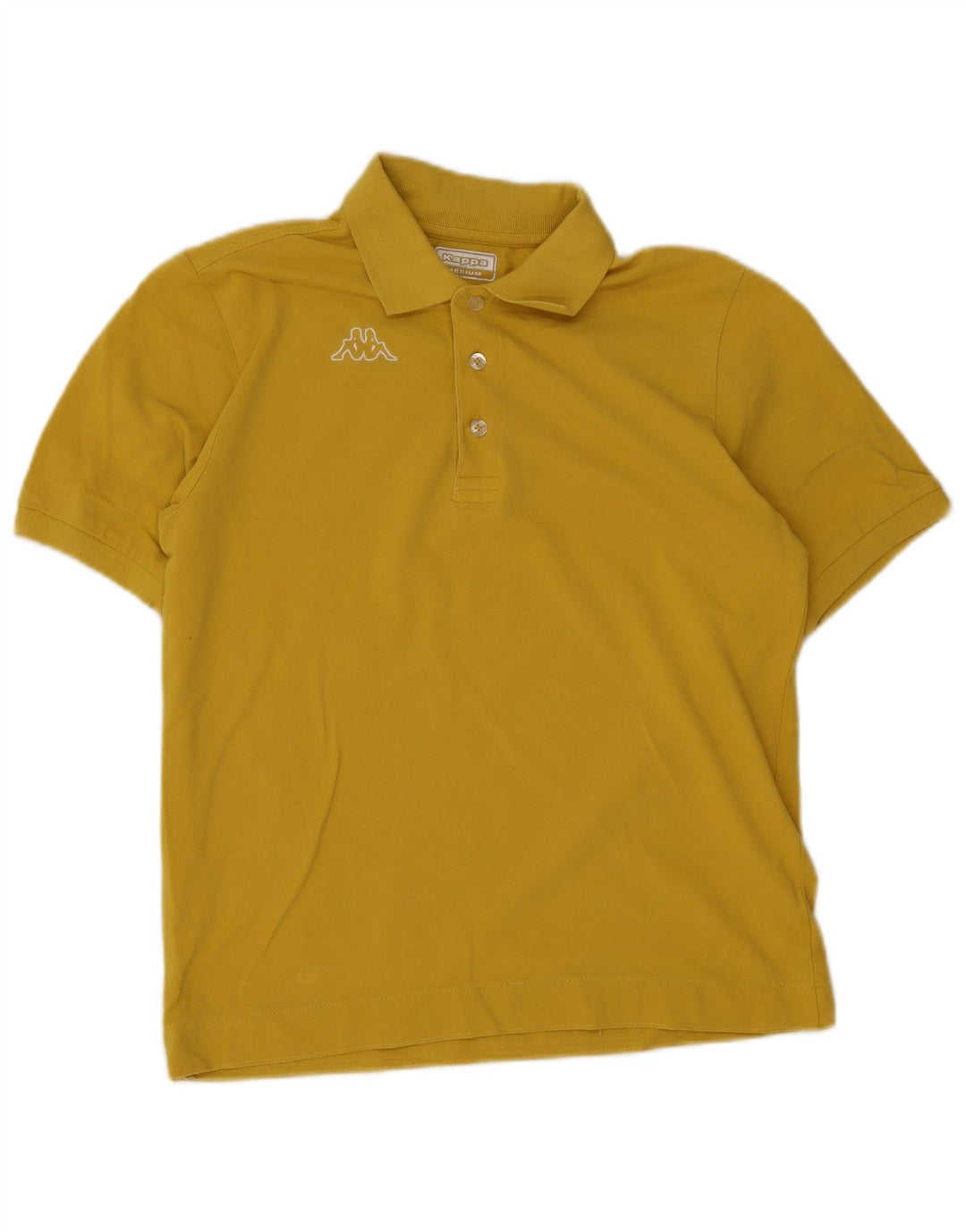 Kappa Herren Poloshirt Mittelgelb