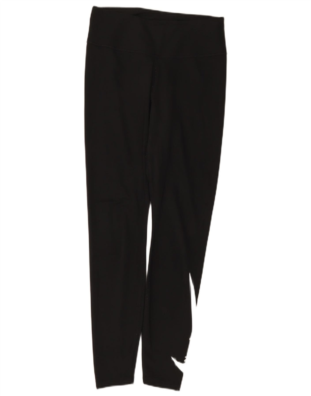 Nike Damen Dri Fit Graphic Leggings UK 12 Mittelschwarzes Polyester