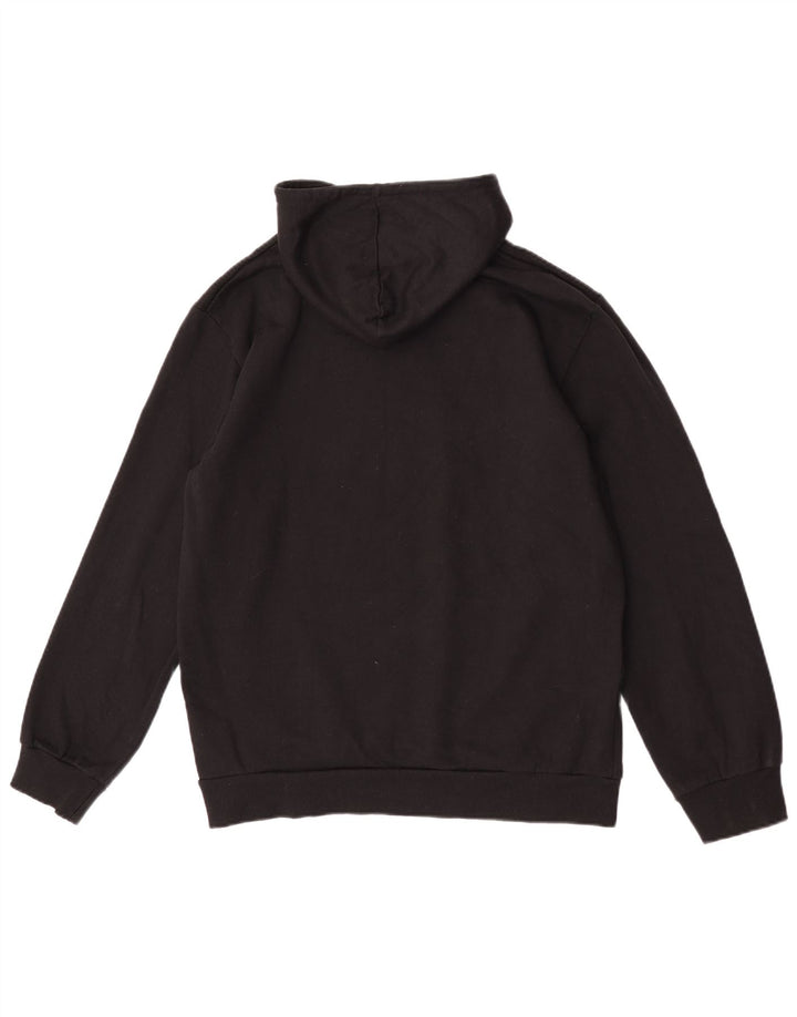 Kappa Womens Graphic Hoodie Pullover Große schwarze Baumwolle