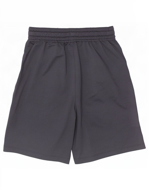 Under Armour Boys Graphic Sport Shorts 7-8 Years Small Black Polyester