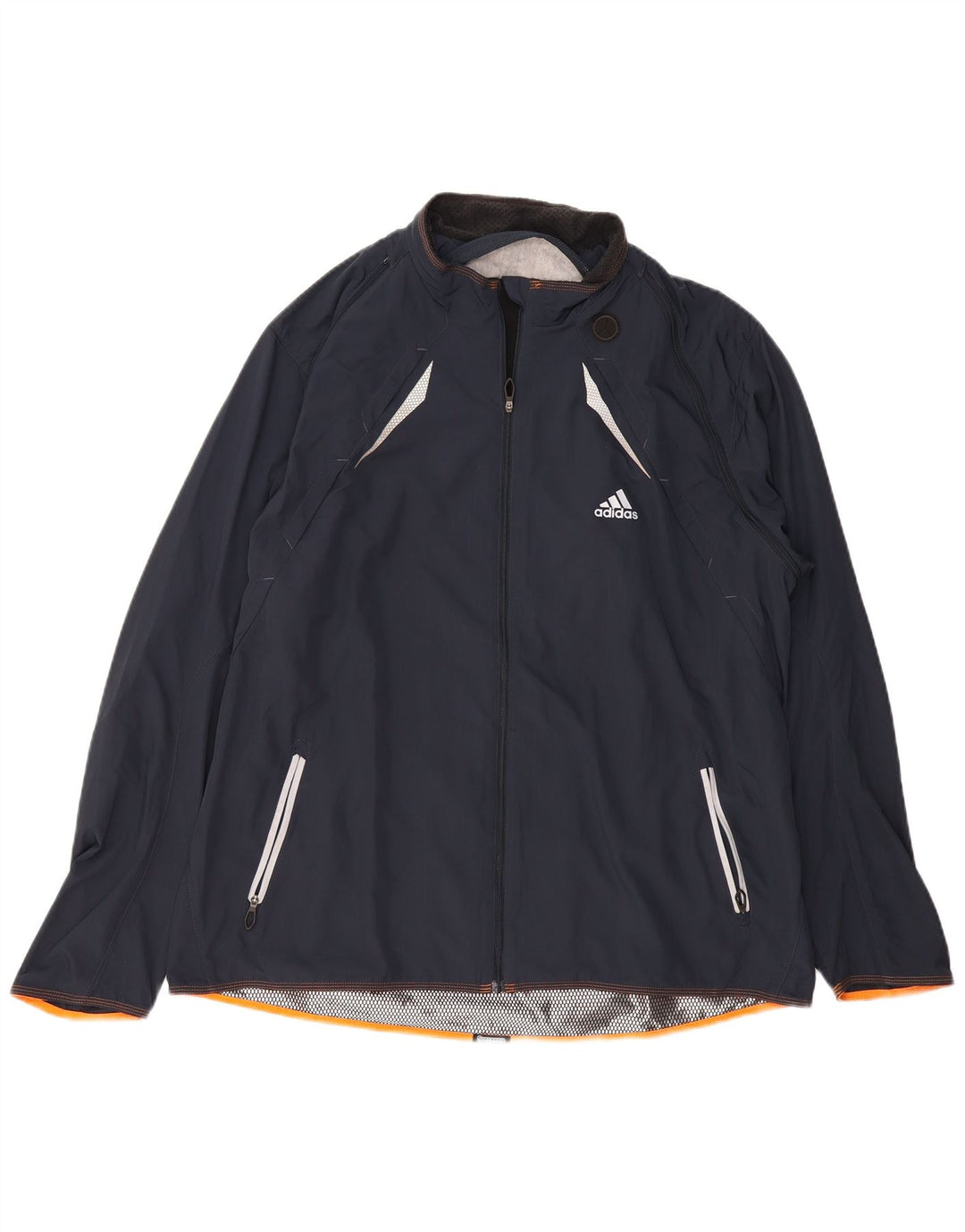 ADIDAS Herren Clima 365 Regenjacke UK 42 XL Marineblau Polyester