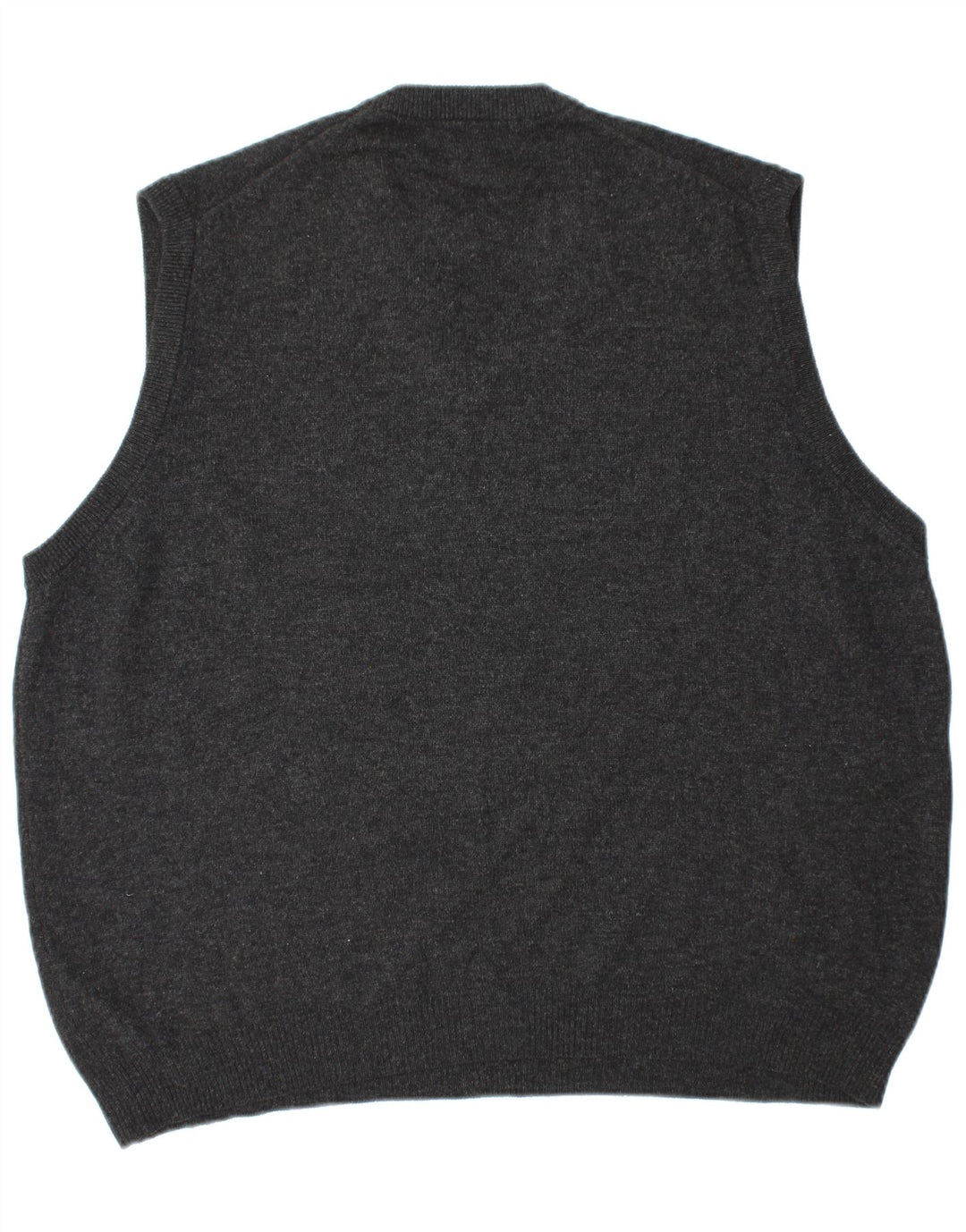 MARKS & SPENCER Herren-Tanktop „Harbor“ in Blau, Größe L, schwarze Lammwolle