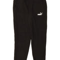 PUMA Herren-Trainingshose, große schwarze Baumwolle
