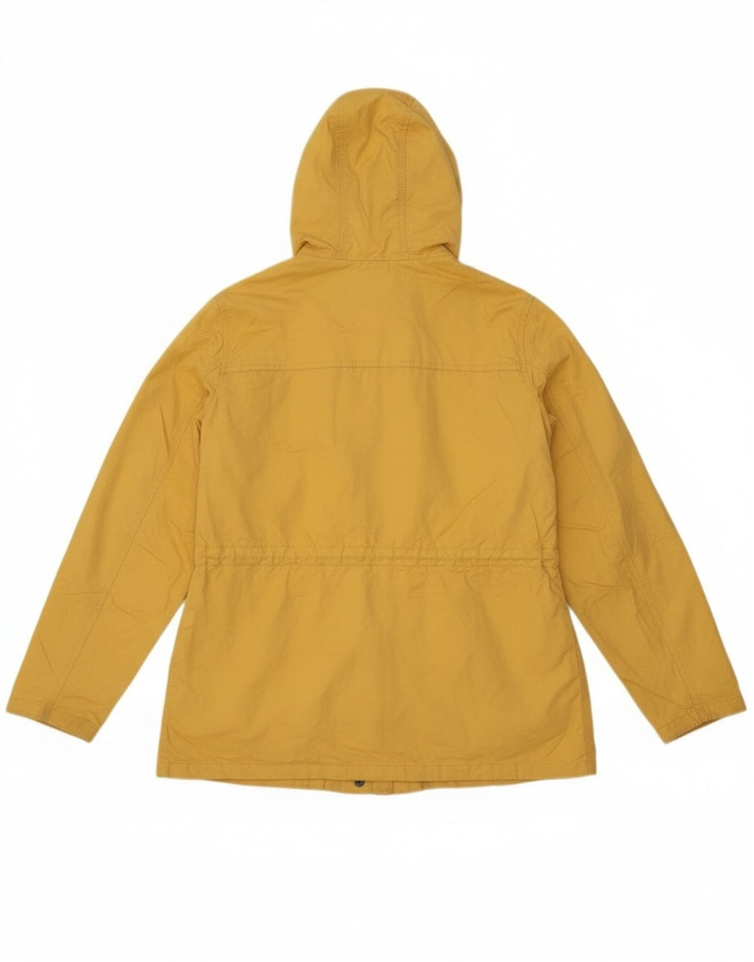 Fat Face Damen-Utility-Jacke mit Kapuze, UK 12, Mittelgelb, Polyester