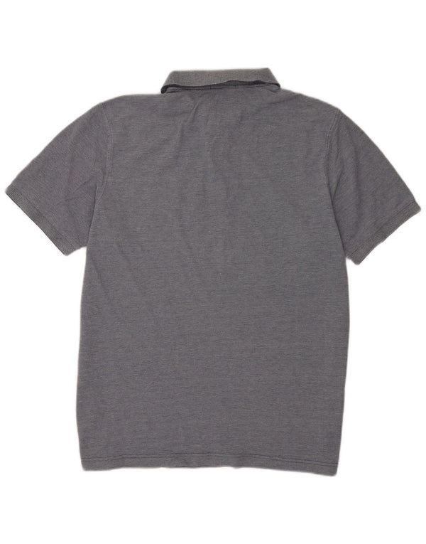 Fred Perry Herren Poloshirt XL Blaue Baumwolle