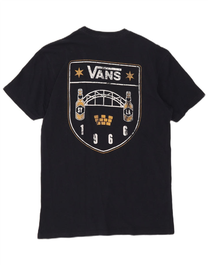 Vans Herren-T-Shirt mit Grafik, mittlere Marineblau-Baumwolle
