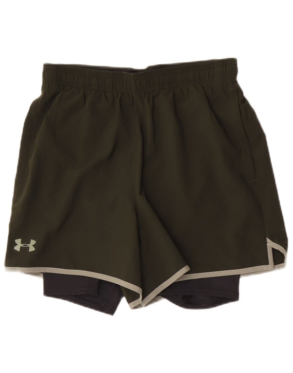 Under Armour Herren Heat Gear Sportshorts Medium Khaki