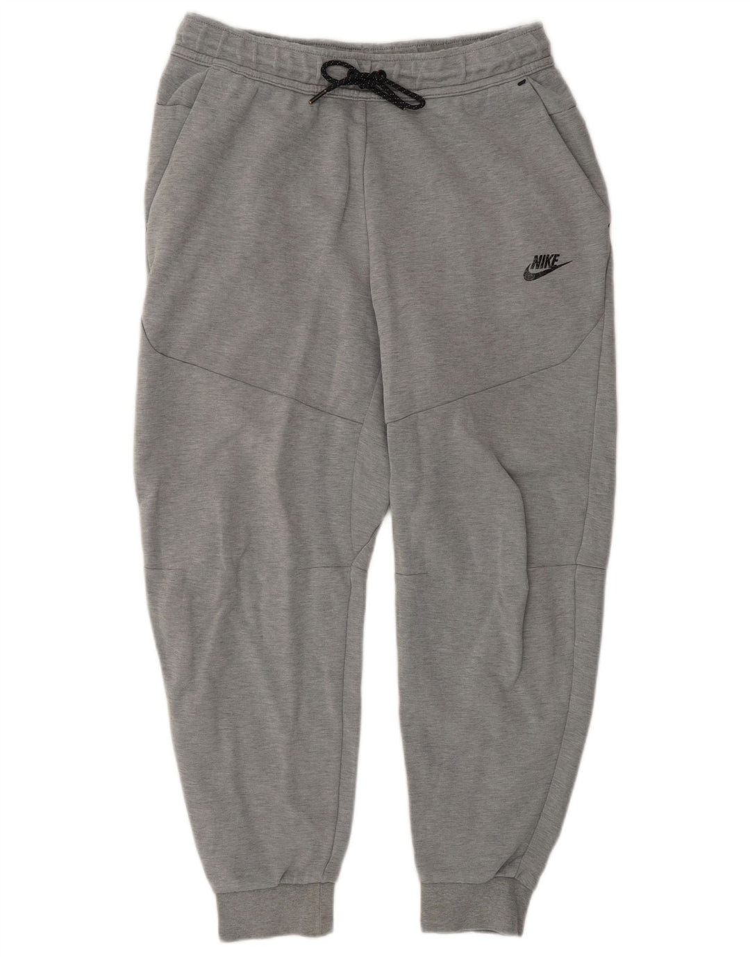Nike Herren-Trainingshose und Jogger, mittelgraue Colourblock-Baumwolle