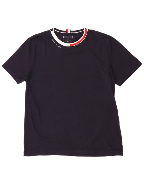 Tommy Hilfiger Herren T-Shirt Top 2XL Marineblau