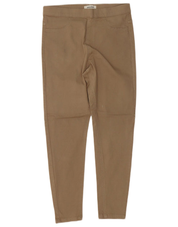 Marks & Spencer Damen kurze Jegging-Jeans UK 12 Medium W30 L26 Khaki