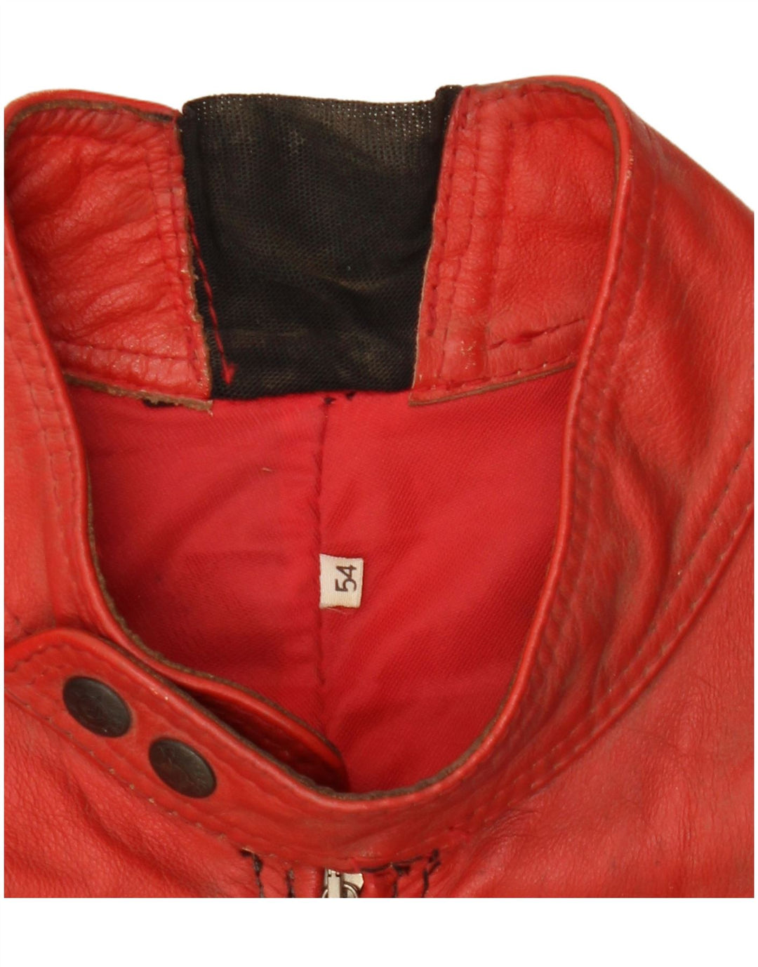 DAINESE Herren Bikerjacke IT 54 2XL Mehrfarbiges Colourblock-Leder