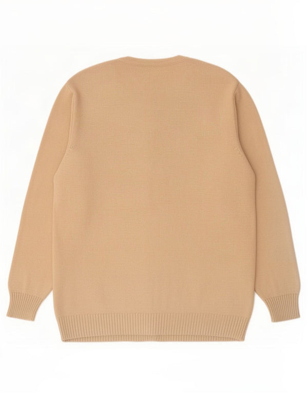 Marks & Spencer Damen-Cardigan-Pullover UK 20 2XL Beige Baumwolle