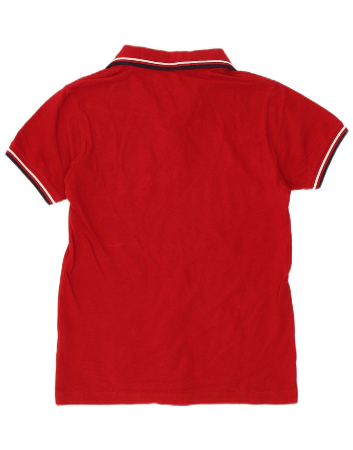 Fred Perry Jungen-Poloshirt, 11–12 Jahre, rote Baumwolle
