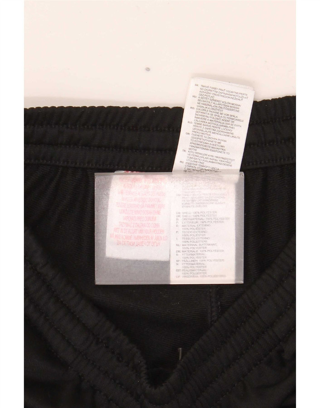 Adidas Jungen-Trainingshose, Jogginghose, 13–14 Jahre, schwarzes Polyester