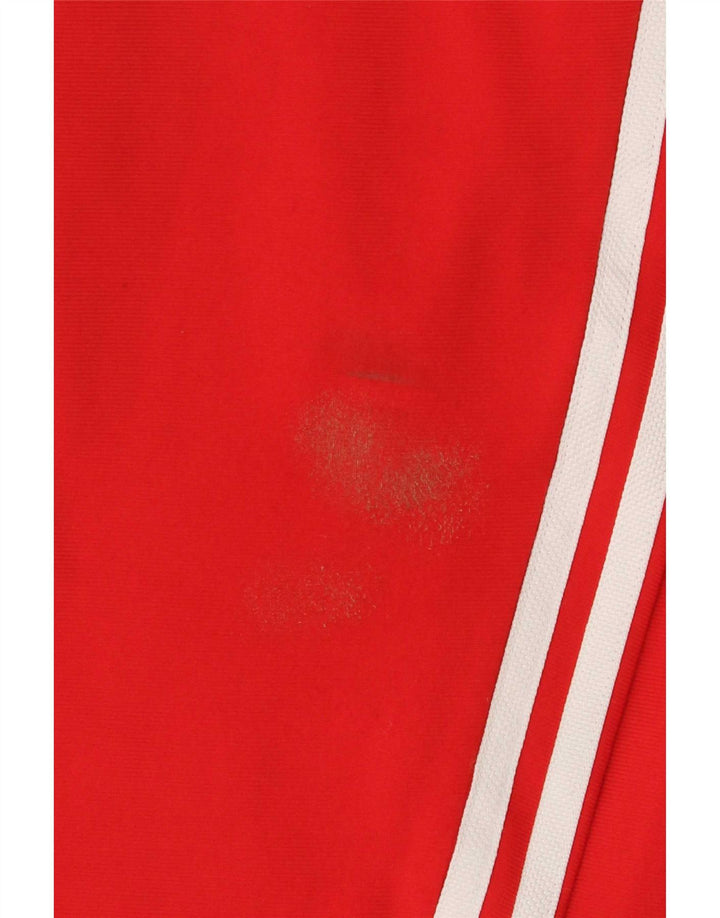 Adidas Jungen-Trainingshose, Jogginghose, 14–15 Jahre, rotes Polyester