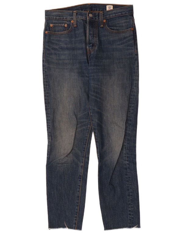 Levi's Damen-Jeans „White Oak“ mit hoher Taille, gerade, W28, L28, blaue Baumwolle
